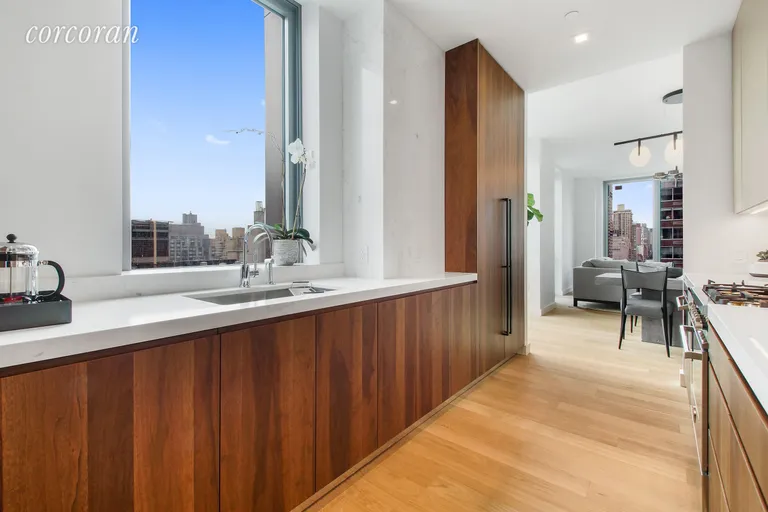 New York City Real Estate | View 360 East 89th Street, 24B | Spacious Windowed Kitchen | View 5
