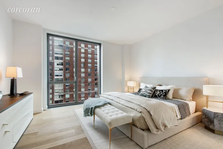 New York City Real Estate | View 360 East 89th Street, 24B | Master Bedroom With Large Closet | View 6