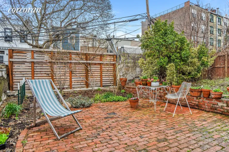 New York City Real Estate | View 629 President Street | Back Yard | View 8