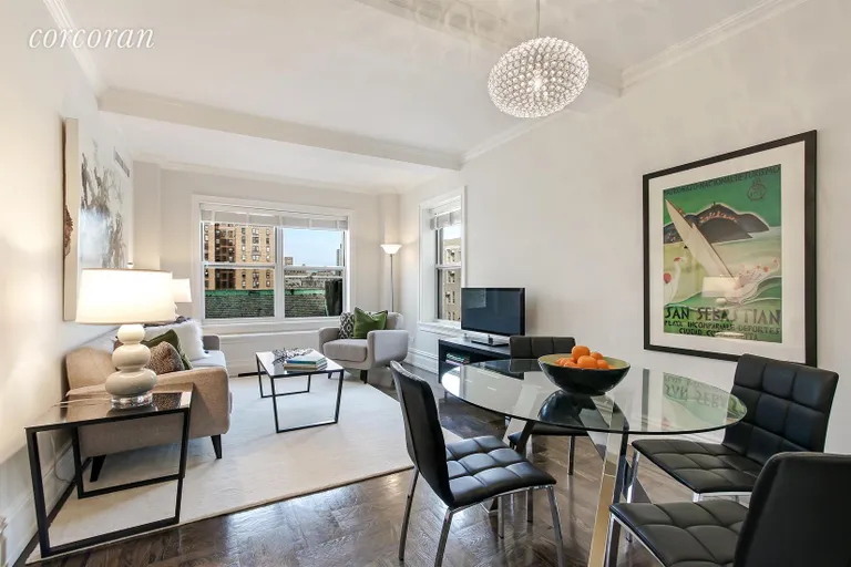 New York City Real Estate | View 165 West 91st Street, 9C | Living Room / Dining Room | View 2