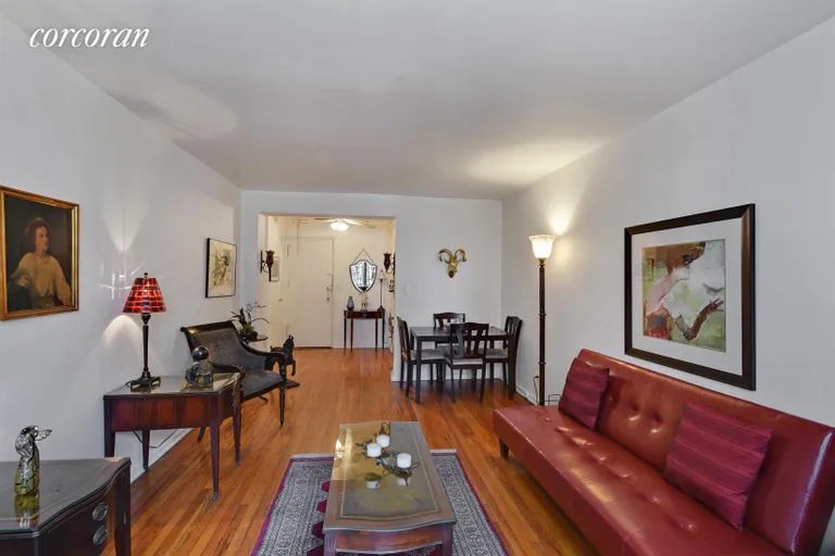New York City Real Estate | View 340 Haven Avenue, 4E | Living Room | View 2