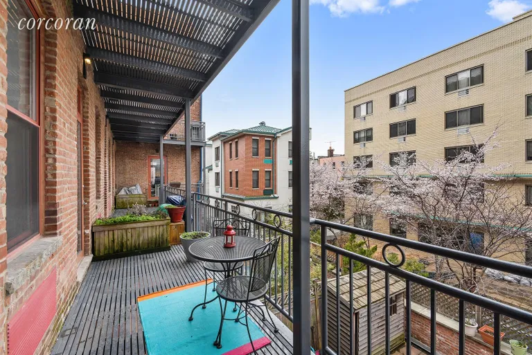 New York City Real Estate | View 60 Tiffany Place, 2G | Terrace | View 7