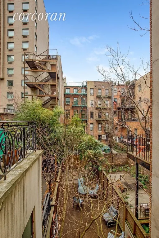 New York City Real Estate | View 217 East 11th Street | view of backyard | View 5