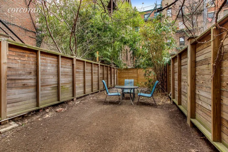 New York City Real Estate | View 217 East 11th Street | backyard | View 6
