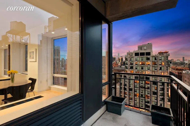 New York City Real Estate | View 231 Tenth Avenue, PH2 | Private Balcony Overlooking the High Line | View 9