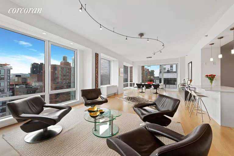 New York City Real Estate | View 231 Tenth Avenue, PH2 | Open Entertaining Space with Endless Views | View 5