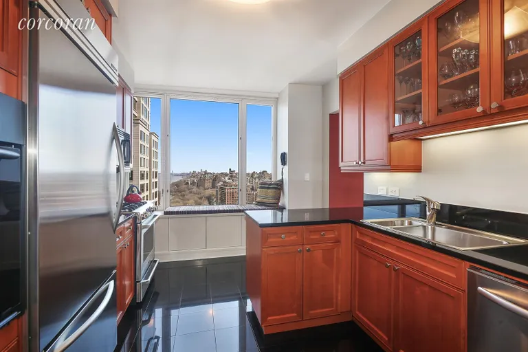 New York City Real Estate | View 220 Riverside Boulevard, 26C | Kitchen | View 4