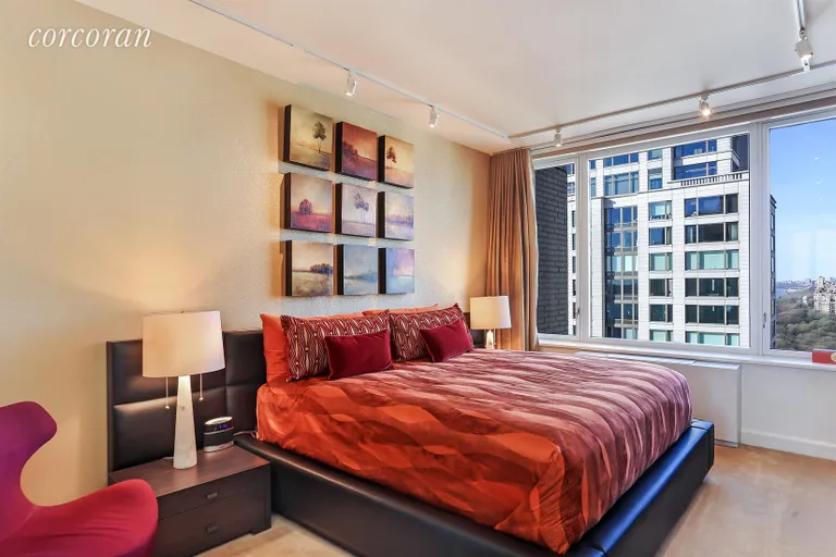 New York City Real Estate | View 220 Riverside Boulevard, 26C | Master Bedroom | View 7