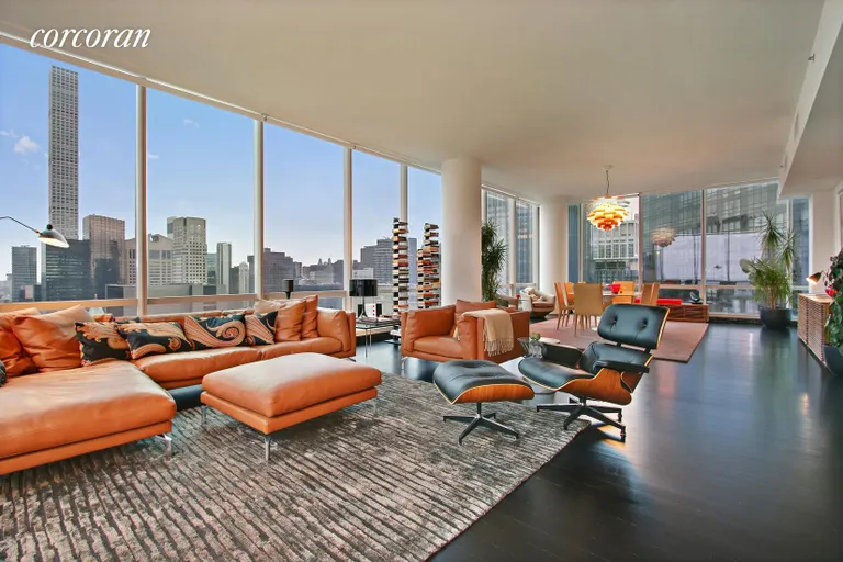 New York City Real Estate | View 157 West 57th Street, 45C | 4 Beds, 4 Baths | View 1
