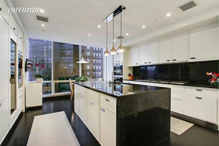 New York City Real Estate | View 157 West 57th Street, 45C | Kitchen | View 4