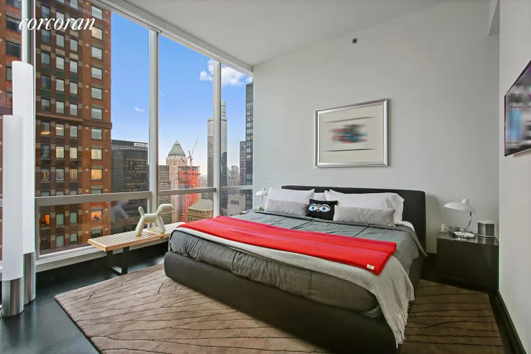 New York City Real Estate | View 157 West 57th Street, 45C | 2nd Bedroom | View 11