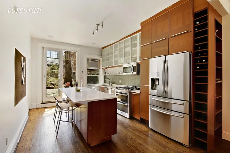 New York City Real Estate | View 628 Bergen Street | Spacious Kitchen with Ample Cabinetry  | View 3