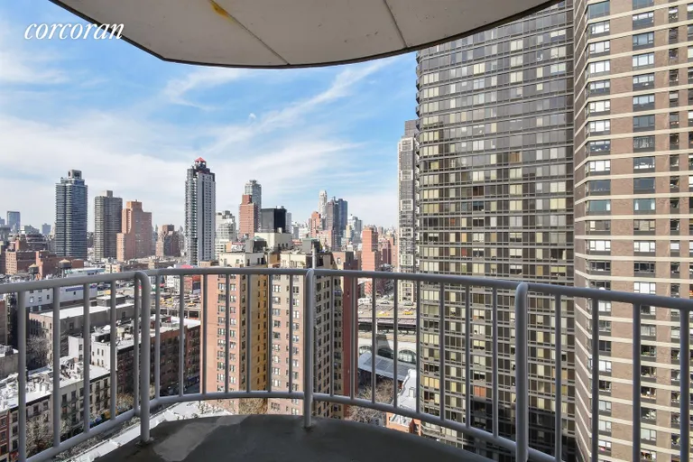 New York City Real Estate | View 420 East 58th Street, 21B | Balcony | View 6