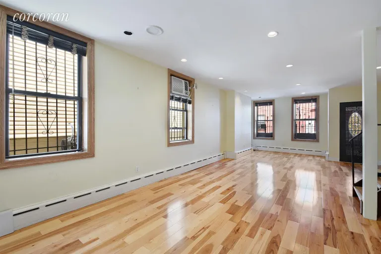New York City Real Estate | View 138 8th Street | Living Room on 1st Floor of duplex | View 6