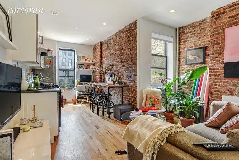 New York City Real Estate | View 536 Bergen Street | Kitchen / Living Room | View 4