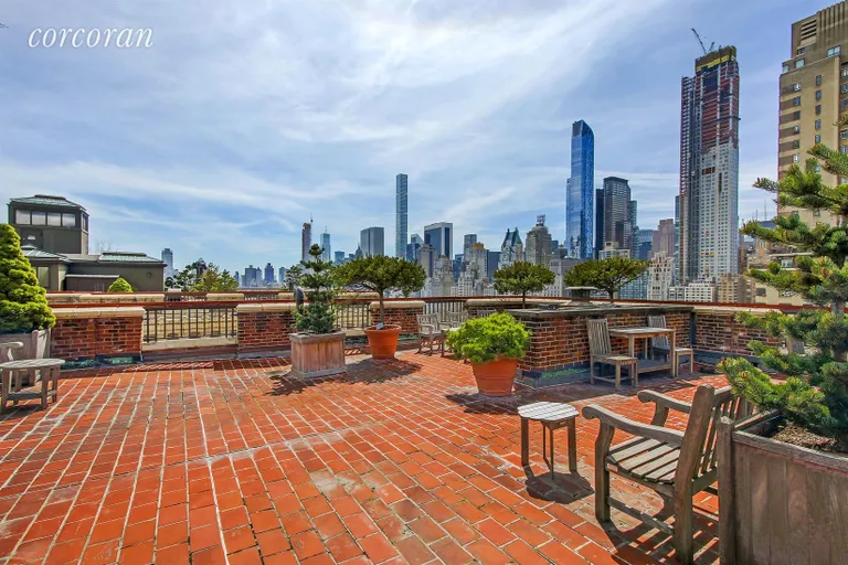 New York City Real Estate | View 41 Central Park West, 9EF | Building Roof Terrace | View 7