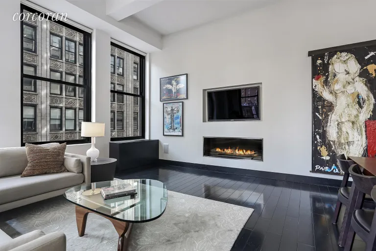 New York City Real Estate | View 254 Park Avenue South, 6D | Living Room | View 2