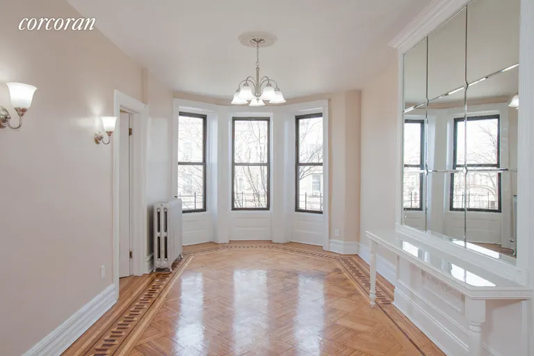 New York City Real Estate | View 1174 Sterling Place, 2 | Bedroom #1 North Facing Windows | View 4