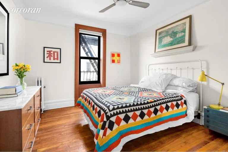 New York City Real Estate | View 163 Prospect Park West, 3L | Serene master bedroom with calming park breezes | View 7