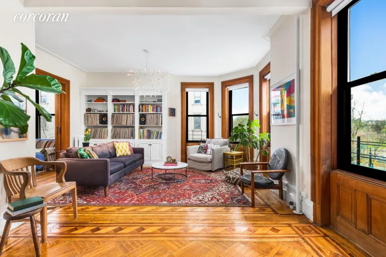 New York City Real Estate | View 163 Prospect Park West, 3L | Multiple exposures provide excellent light all day | View 3