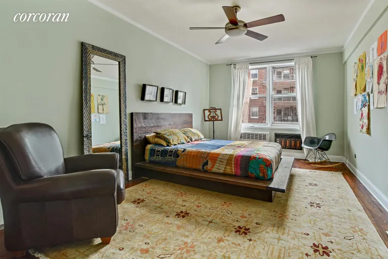 New York City Real Estate | View 616 East 18th Street, 4E | Master bedroom w/en suite bath + WIC | View 4