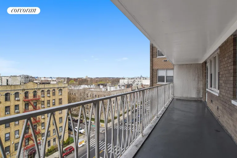 New York City Real Estate | View 1401 Ocean Avenue, 8B | Balcony | View 5