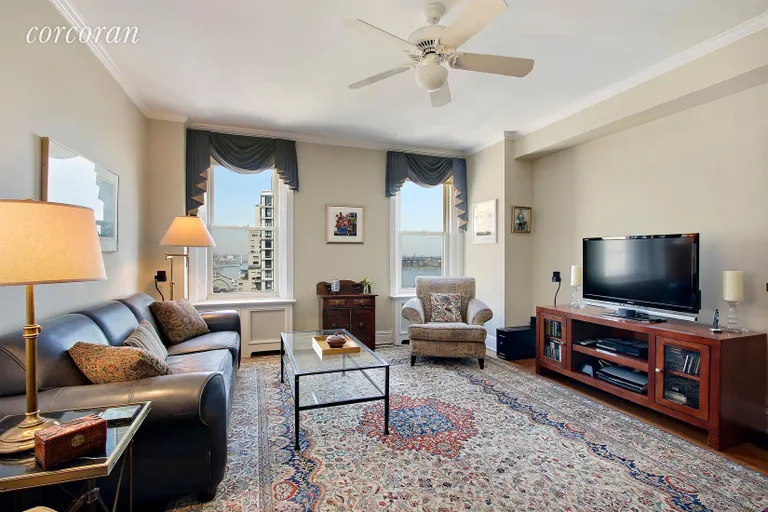 New York City Real Estate | View 130 East End Avenue, 16D | Library/Second Bedroom | View 5