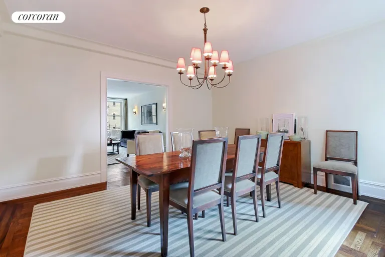 New York City Real Estate | View 473 West End Avenue, 8B | Elegant formal Dining room | View 2