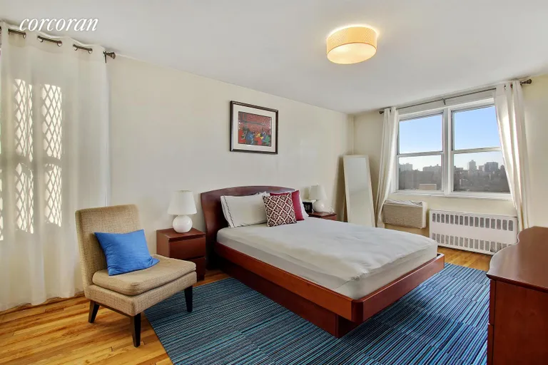 New York City Real Estate | View 75 West 238th Street, 4E | Over sized, corner master bedroom | View 4