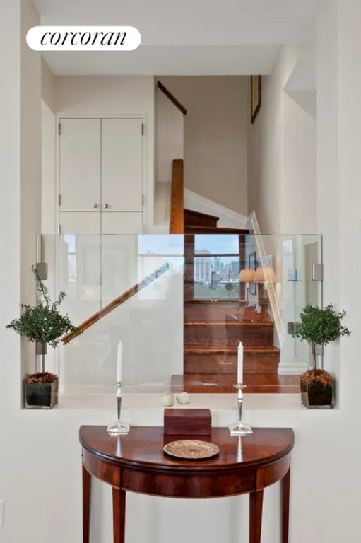 New York City Real Estate | View 2 Cornelia Street, 1004-05 | Redesigned interior staircase | View 7