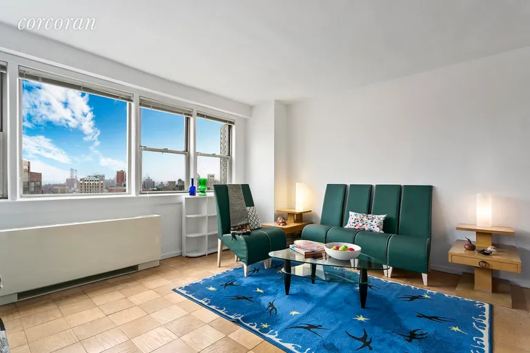 New York City Real Estate | View 77 East 12th Street, 17E | 2 Living Room | View 3