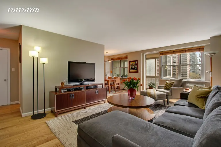 New York City Real Estate | View 303 West 66th Street, 9GE | 2 Beds, 1 Bath | View 1