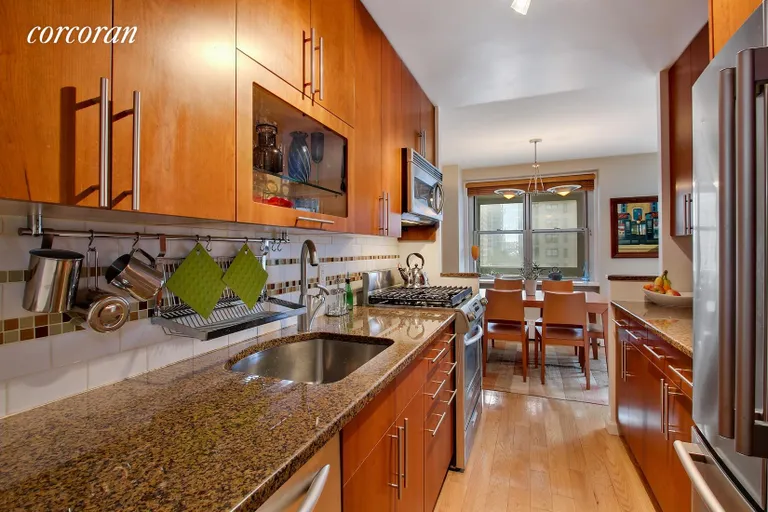 New York City Real Estate | View 303 West 66th Street, 9GE | Kitchen | View 2