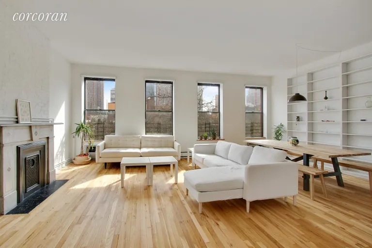 New York City Real Estate | View 435 West 48th Street | Living Room | View 2