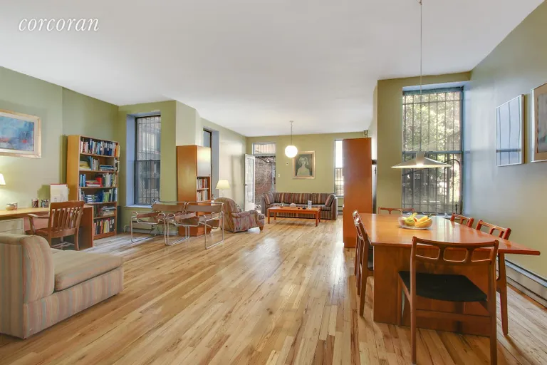 New York City Real Estate | View 435 West 48th Street | Living Room / Dining Room | View 4
