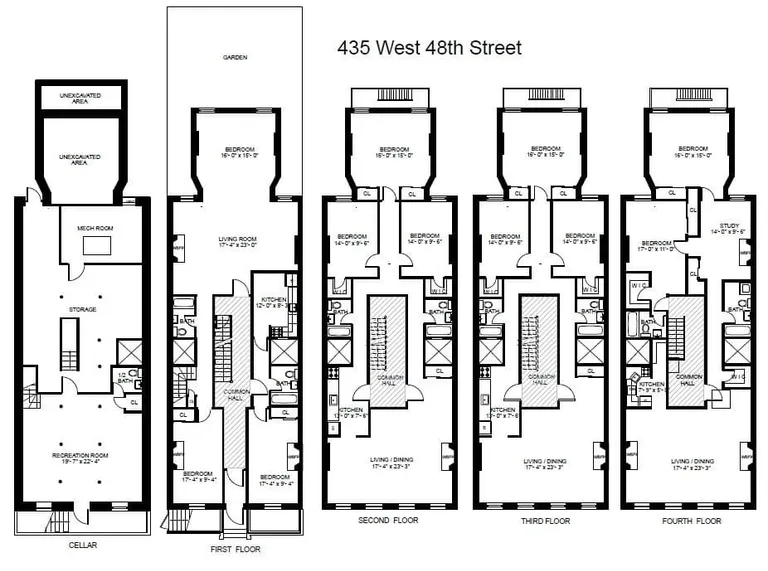 435 West 48th Street | floorplan | View 13