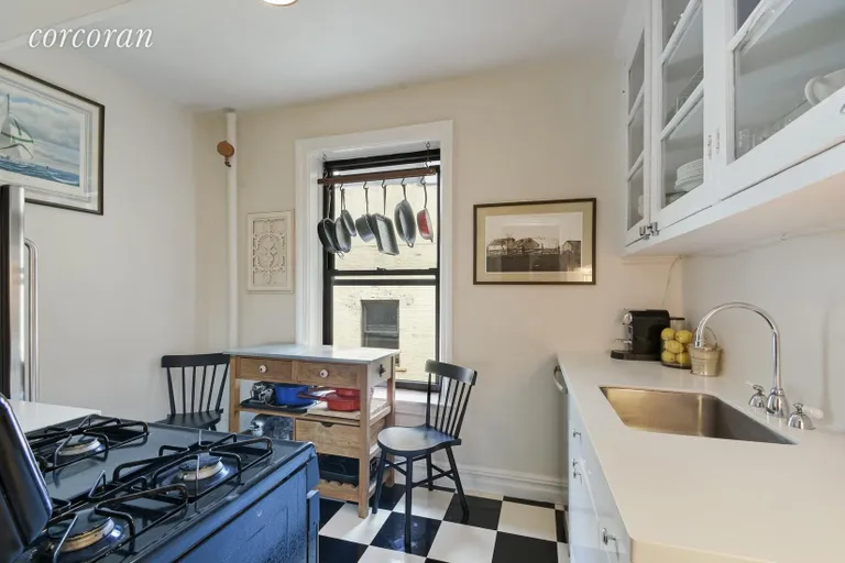 New York City Real Estate | View 264 6TH AVENUE, 4F | Windowed eat in kitchen | View 2
