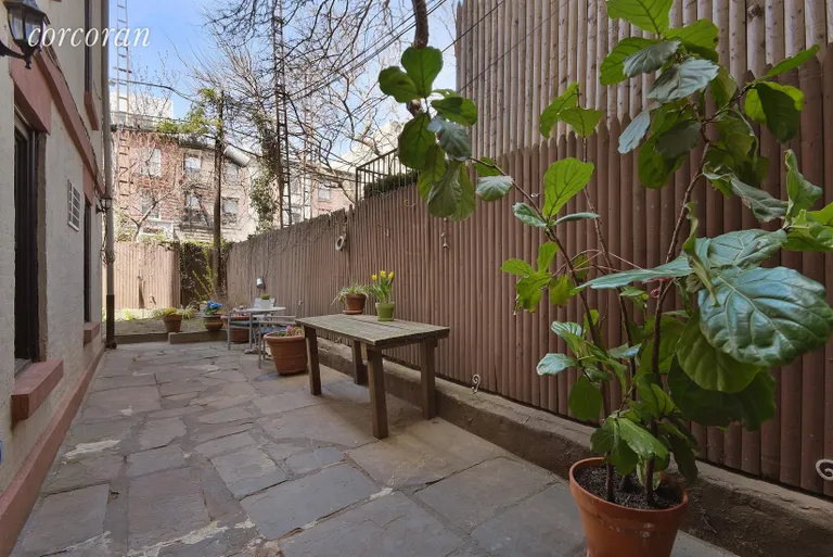 New York City Real Estate | View 24 Strong Place, 1 | Garden | View 8