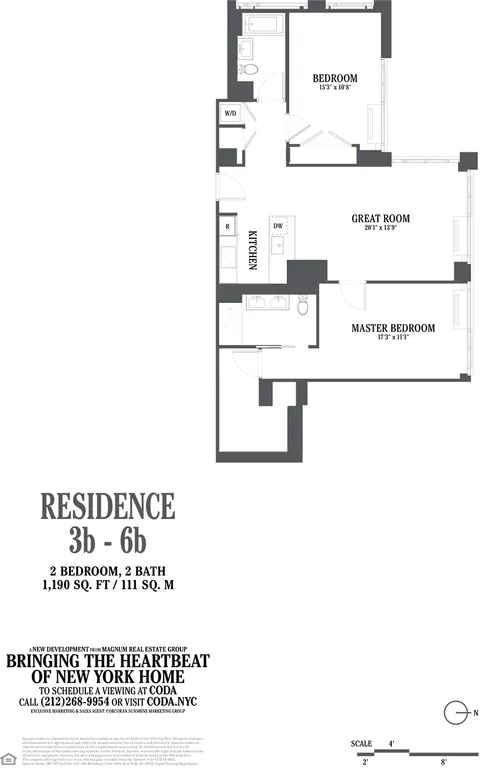 385 First Avenue, 3B | floorplan | View 4