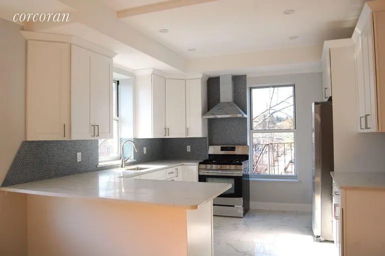 New York City Real Estate | View 93 Norwood Avenue, 2nd Floor | Kitchen on Floor 3 rental coming up.... | View 14