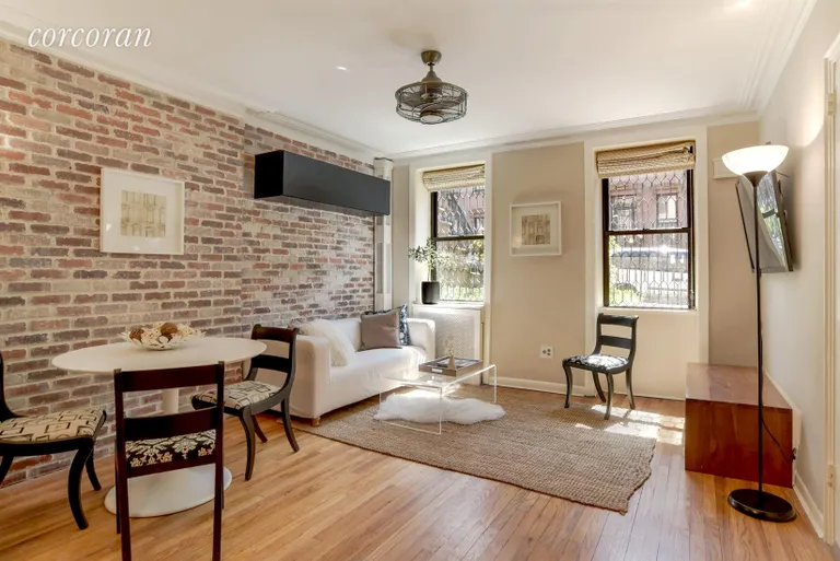 New York City Real Estate | View 219 Warren Street, GARDEN | Living Room / Dining Room | View 2