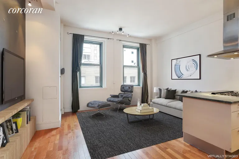 New York City Real Estate | View 120 Greenwich Street, 8D | 1 Bed, 1 Bath | View 1