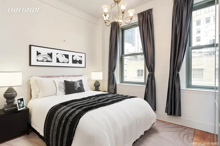 New York City Real Estate | View 120 Greenwich Street, 8D | Bedroom | View 2