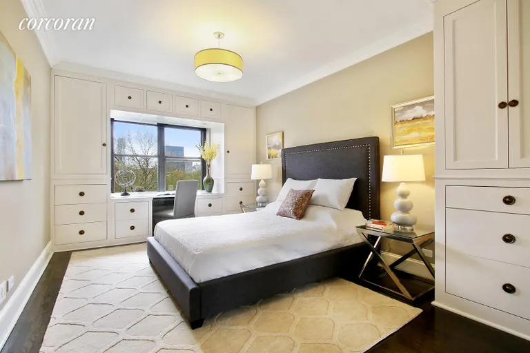 New York City Real Estate | View 425 Central Park West, 6D | Master Bedroom with Park Views | View 2