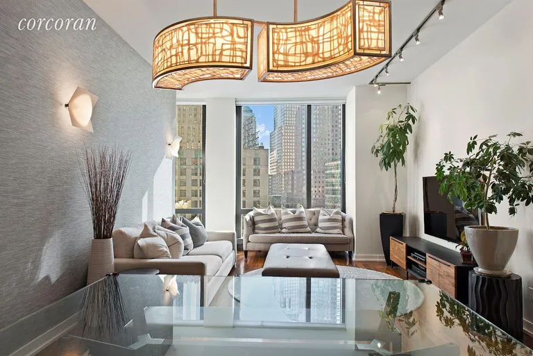 New York City Real Estate | View 101 Warren Street, 880 | 2 Beds, 2 Baths | View 1