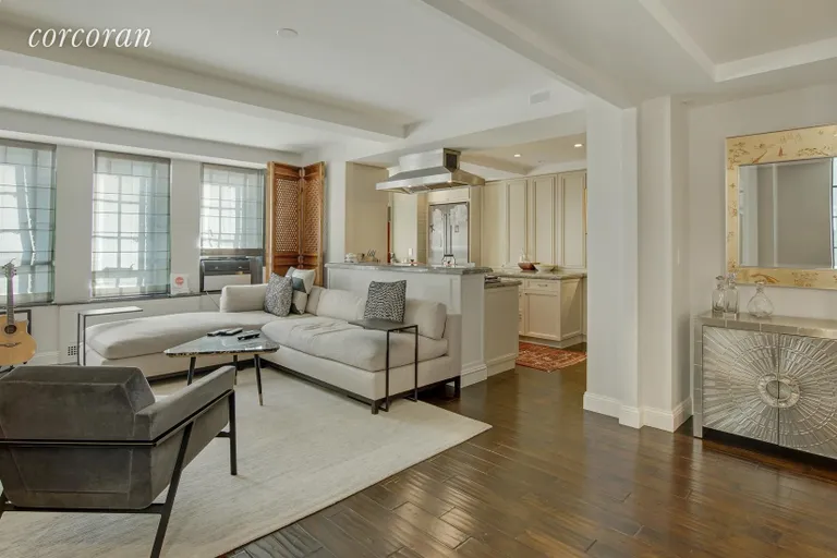 New York City Real Estate | View 340 West 57th Street, 3ABC | Living Room | View 6