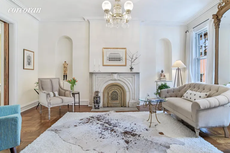 New York City Real Estate | View 208 Adelphi Street | Living Room | View 12