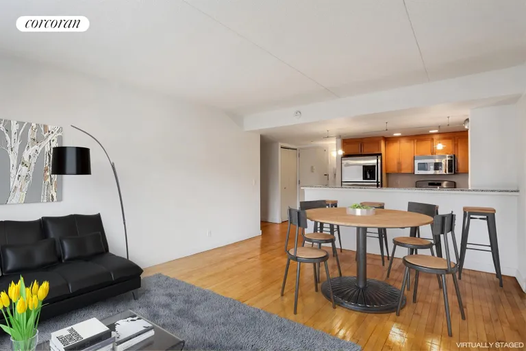 New York City Real Estate | View 53 Boerum Place, 9G | Kitchen / Dining Area | View 2