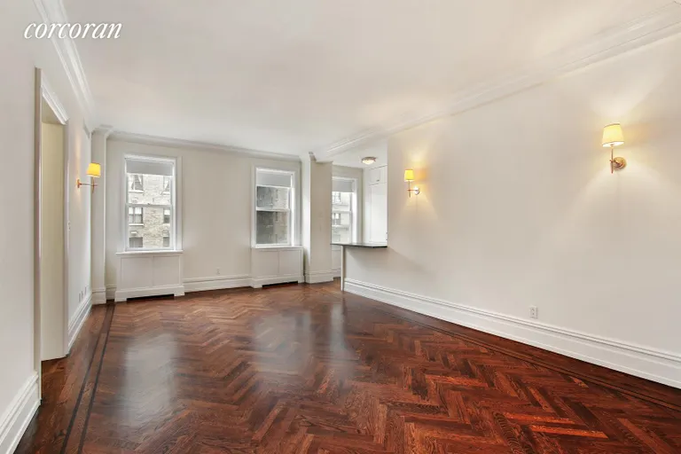New York City Real Estate | View 610 West 110th Street, 5B | High ceilings, hardwood floors, open kitchen, WIC! | View 2