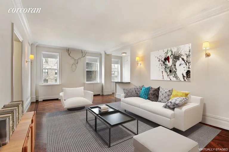 New York City Real Estate | View 610 West 110th Street, 5B | Living Room | View 6